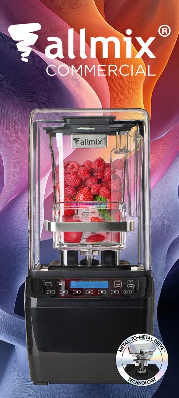 Allmix AMX-885 блендер коммерческий черный с одним стаканом 2 л. — изображение 3