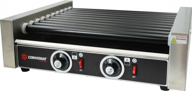 Роликовый гриль для сосисок Convemat 000.ROE-10/42.2S.2.T