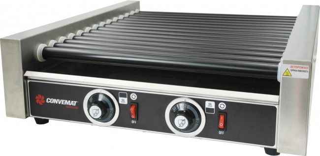 Роликовый гриль для сосисок Convemat 000.ROE-14/42.2S.2.T