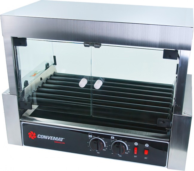 Роликовый гриль для сосисок Convemat 000.ROE-7/58.2S.1.TC