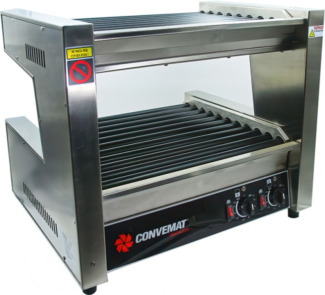 Роликовый гриль для сосисок Convemat 000.ROE-20/60.2S.2.T